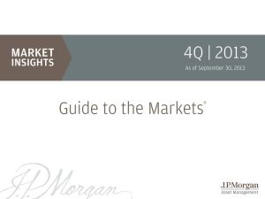 Screenshot of JP Morgan Guide to the Markets
