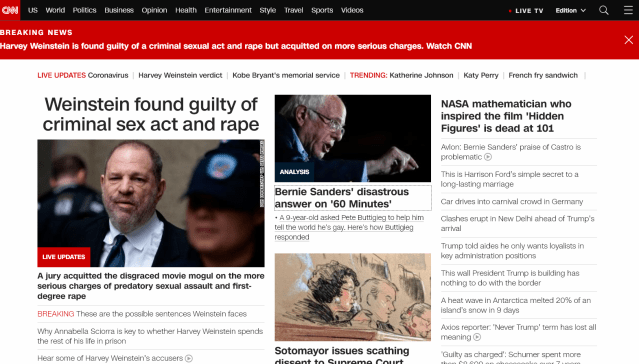 CNN Homepage